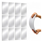 Pack X12 Espejos Placas Acrilico Autoadhesivas 30x20cm Th-39 Espejada