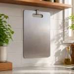 Pack X12 Tablas De Corte Cocina Acero Inox 34x23 Cm Um94 - Imagen 9