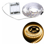 Pack X20 cintas luces LED adhesiva 2 metros blanco cálido - Imagen 4