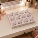 Pack X50 Stickers Faciales Gemas Autoadhesivas De Colores