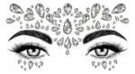 Pack X50 Stickers Faciales Gemas Autoadhesivas De Colores - Imagen 8
