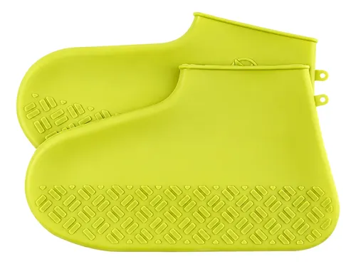 Pack X6 Cubre Zapatos De Silicona Calzado Para Lluvia 2j4c Al Azar L - S - M - Imagen 6
