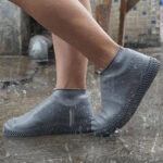 Pack X6 Cubre Zapatos De Silicona Calzado Para Lluvia 2j4c Al Azar L - S - M - Imagen 2