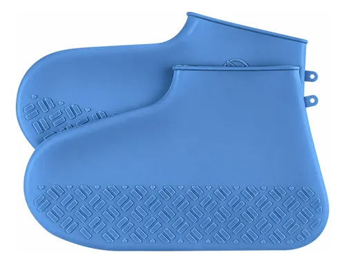Pack X6 Cubre Zapatos De Silicona Calzado Para Lluvia 2j4c Al Azar L - S - M - Imagen 5