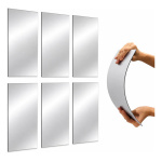 Pack X6 espejos placas acrílicas autoadhesivas 30x20cm Th-39