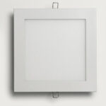Panel Plafon Led Cuadrado 12w Embutir 17x17cm Blanco Frio Blanco Frío - Imagen 2