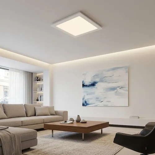 Panel Plafon Led Cuadrado 12w Embutir 17x17cm Blanco Frio Blanco Frío - Imagen 6