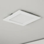 Panel Plafon Led Cuadrado 12w Embutir 17x17cm Blanco Frio Blanco Frío - Imagen 5