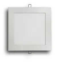 Panel Plafon Led Cuadrado 12w Embutir Blanco Frio 17x17cm - Imagen 3