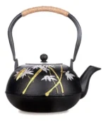 Pava De Hierro Fundido Negra Para Té 1,2 Litros Mt09055