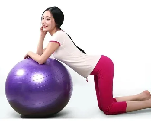 Pelota Esferodinamia Inflable Yoga Pilates Ejercicio 55 Cm - Imagen 22