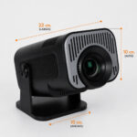 Proyector Led Ultra Hd Tv Hdmi Wifi + Control 1323 – vista posterior