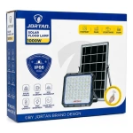 Reflector recargable con panel solar y control remoto 1000w - Imagen 6