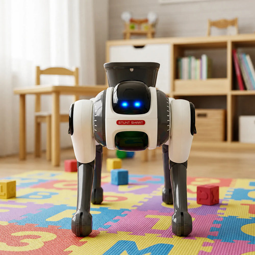 Robot perro inteligente interactivo con luz y sonido Robo-1 - Imagen 4