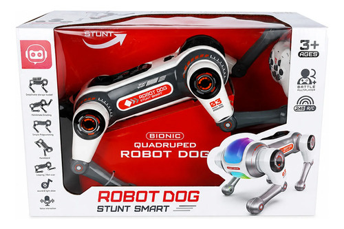 Robot perro inteligente interactivo con luz y sonido Robo-1 - Imagen 5