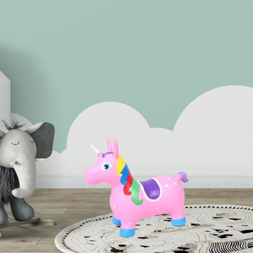 Unicornio saltarín inflable - Imagen 29