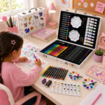 Set De Arte Kit Infantil En Maletín Pinturas 50 Piezas - Imagen 5