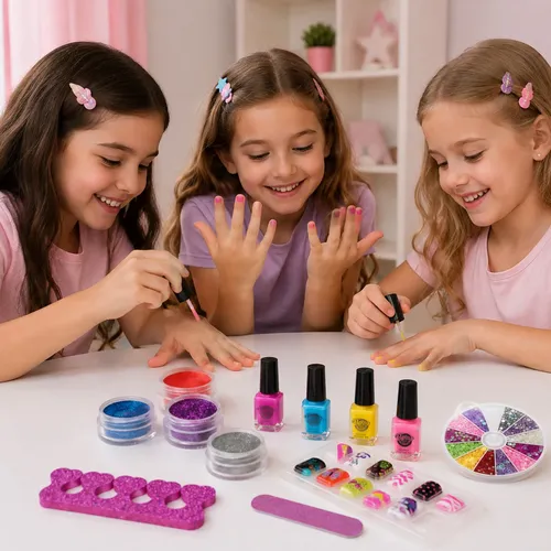 Set uñas juego de belleza manicura - Imagen 2