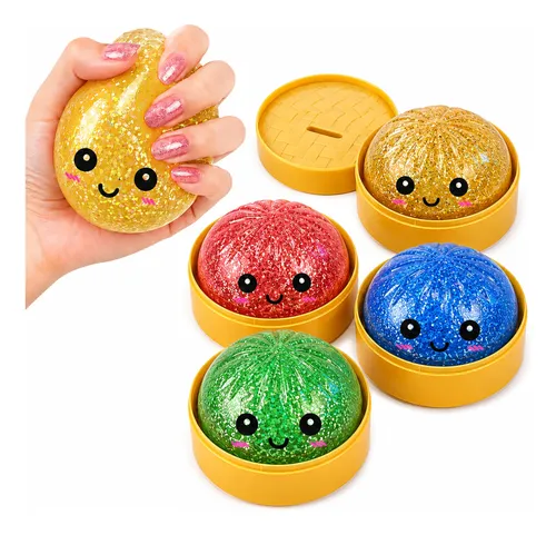 Squishy Dumpling Sorpresa Anti Estres Infantil Niños Bun3