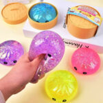 Squishy Dumpling Sorpresa Anti Estres Infantil Niños Bun3 – vista lateral