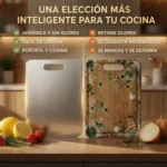 Tabla De Corte Para Cocina Acero Inoxidable 34x23 Cm Um94 - Imagen 7