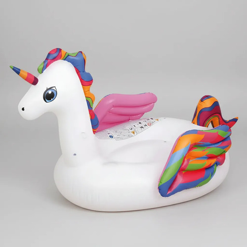 Unicornio flotador inflable gigante para pileta 22910 - Imagen 4