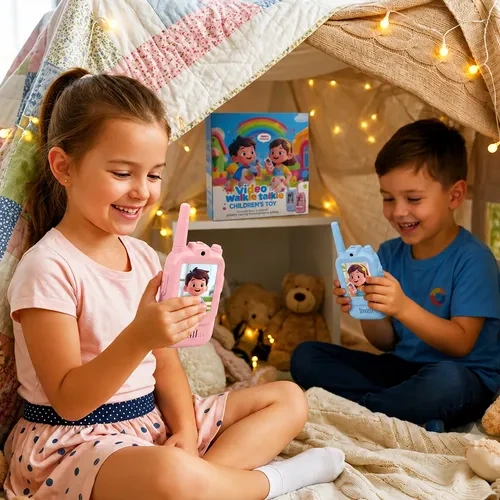 Walkie Talkie Con Pantalla Handy Infantil Niños Lt-26019 – vista superior