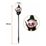 12 estacas bastones calavera LED Halloween Yj0123 - Imagen 6