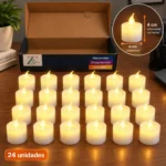 48 velas LED cálidas - Imagen 2
