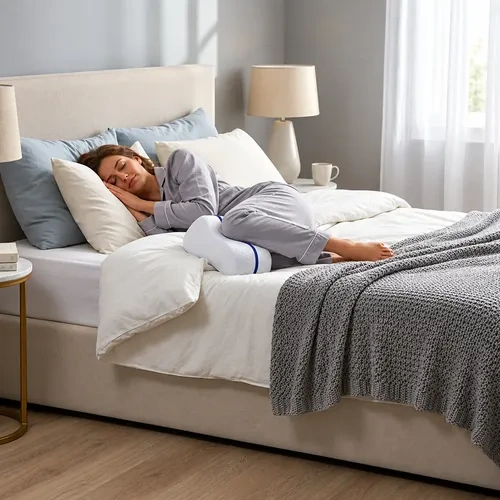 Almohada para dormir de costado ciática alivia cadera Alm35 - Imagen 8