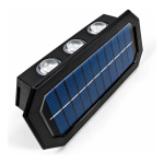 Lámpara aplique solar bidireccional 6 LED de exterior 25318 - Imagen 6