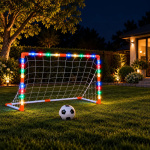 Arco de fútbol con luces pelota e inflador infantil 26545 - Imagen 5
