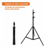 Aro led de 26 cm con Trípode de 2 metros - Imagen 6