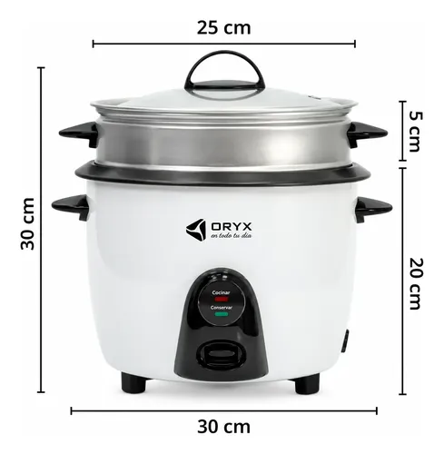 Arrocera Vaporera 300w Sushi Arroz Eléctrica 1.2 Lts 13762 - Imagen 6