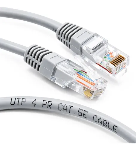 Cable De Red 15 Metros Armado Pc Módem Smart Cat 6e - Imagen 3