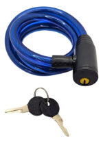 Cadena Para Bicicleta O Moto Linga Acero Trenzado Con Llaves
