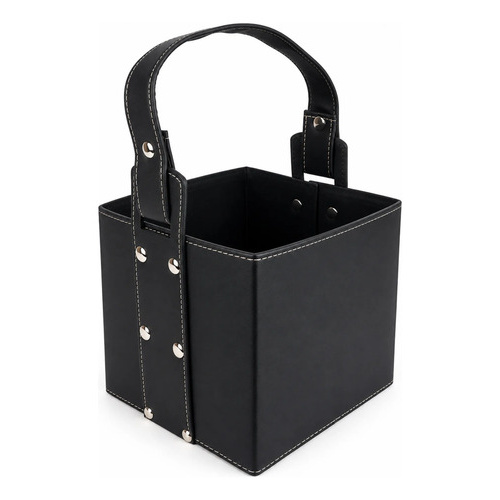 Canasta matera porta termo mate con tira para colgar