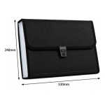 Carpeta portafolio A4 con 12 divisiones porta documentos Lib0393 - Imagen 6