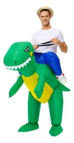 Disfraz dinosaurio inflable para fiesta Halloween Fz1814 - Imagen 2