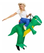Disfraz dinosaurio inflable para fiesta Halloween Fz1814 - Imagen 3