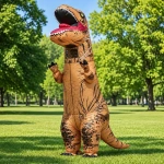 Disfraz dinosaurio trex inflable fiesta Halloween Yj00819 - Imagen 3