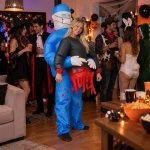 Disfraz médico inflable cirujano maniaco Halloween Yj01004 - Imagen 2