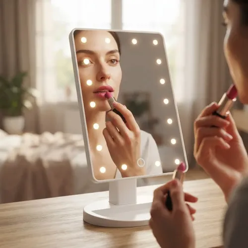 Espejo rectangular con luces LEDS - Imagen 3