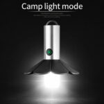 Farol luz linterna LED recargable con trípode camping D46 - Imagen 5
