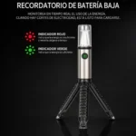 Farol luz linterna LED recargable con trípode camping D46 - Imagen 8