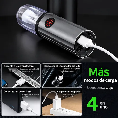 Farol luz linterna LED recargable con trípode camping D46 - Imagen 10