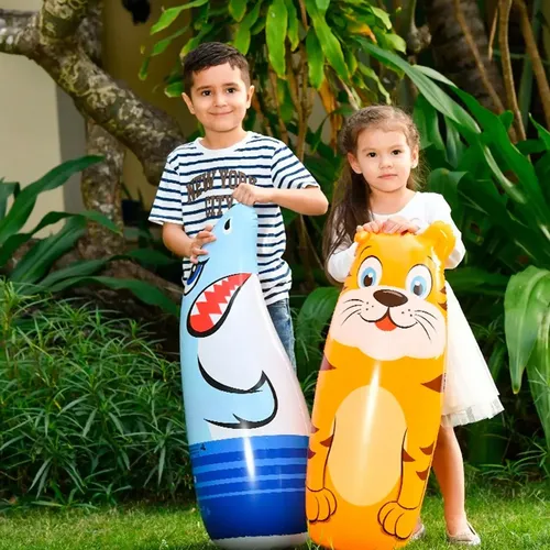Muñeco animal inflable para pileta y playa 57168 - Imagen 10