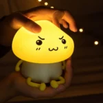 Velador led modelo honguito táctil recargable usb - Emoticon Atmosphere - Imagen 3