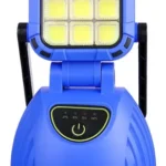 Linterna Lampara Camping Con Panel Solar Usb Led Hs-8033a