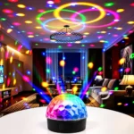 Bola luz LED RGB Jellytec light con control remoto mp3 - Imagen 4
